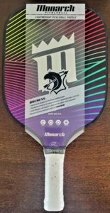 BRAND NEW SEALED - Monarch Duchess Lite Weight Pickleball Paddle Blck/Multicolor - Picture 1 of 2
