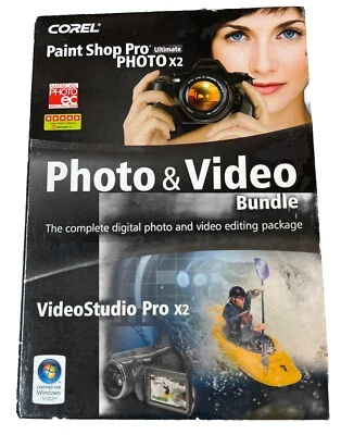 Corel Paint Shop Pro Ultimate Photo X2 PC Software Windows XP Vista - Image 1 of 4