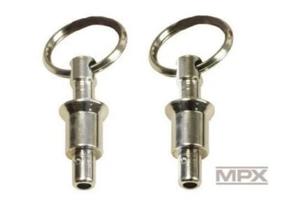 Multiplex / Hitec RC Steckverschluß Sendertragegurt PROFI TX (1 Paar) / 85713 - Bild 1 von 3