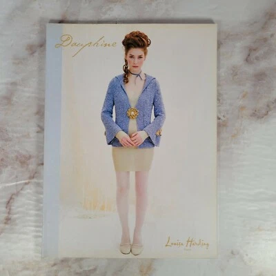 Dauphine Knitting Pattern Book, Softcover, Louisa Harding, 20 Elegant Patterns - Image 1 of 4