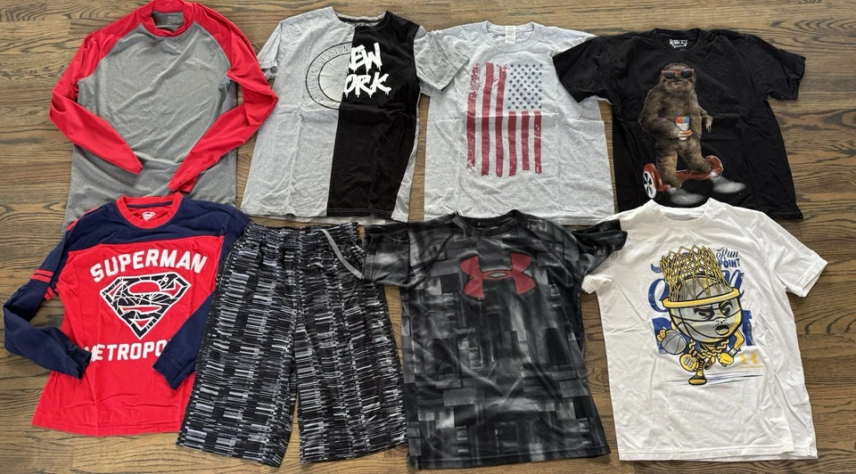 Lote mixto niño talla grande con 8 artículos Foto 1 de 1