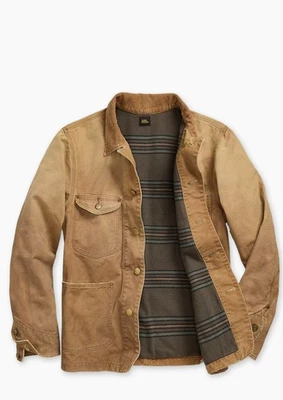 RRL Double RL Lynn Corduroy Collar Cotton Canvas Jacket Large: BNWT  Sold Out! - Image 1 of 4