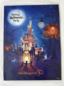 NEU 2022 Disney 50th Anniversary Mickeys Not So Scary Halloween Party Print 9x12 - Bild 1 von 3