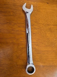 GearWrench 11/16” 12 Puntos SAE Llave Combinada de Trinquete Cromo. YT - Imagen 1 de 6