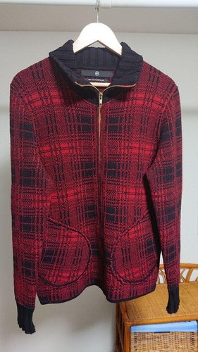 Giacca Stone Island Uomo L Lana a Scacchi Edizione Limitata Raro Modello VHTF Pre own