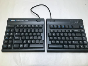 Kinesis Freestyle 2 Blue Ergonomic Split Keyboard KB800PB-BT for PC Bluetooth - Picture 1 of 2