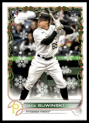 Jack Suwinski *ROOKIE CARD* (RC) 2022 Topps Holiday #HW103 - Image 1 of 2