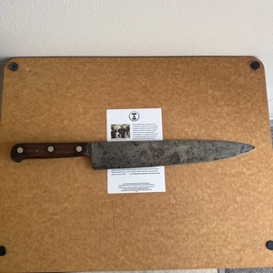 Vintage Kohlenstoffstahl Kochmesser (11-1/2 Zoll) - Bild 1 von 13