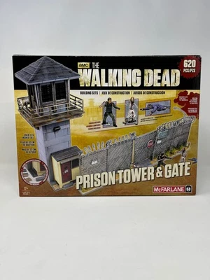 Juegos de construcción McFarlane Toys - The Walking Dead TV Prison Tower & Gate Building S Foto 1 de 4
