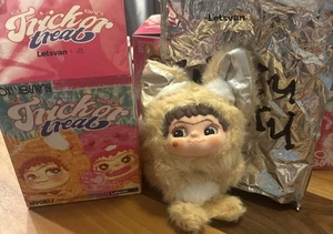 WAKUKU Fox & Bunny Trickor Treat Series Sweetheart Fox Caja Figura Peluche Arte Juguete - Imagen 1 de 14