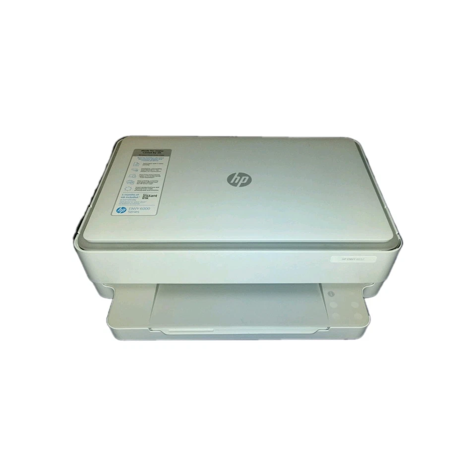 HP ENVY 6032 Multifunktions-Farbtintenstrahldrucker *Scannerglas gebrochen* - Bild 1 von 4