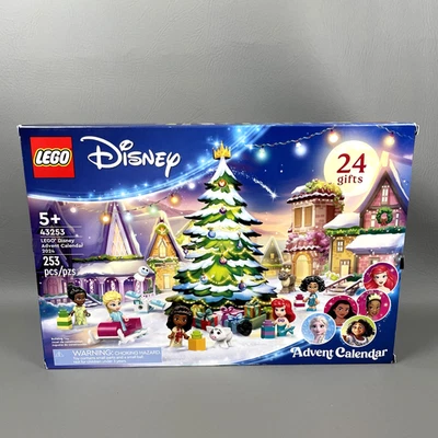 Адвент-календарь LEGO Disney 2024 принцесса Эльза Тиана Ариэль Мирабель Моана 43253 - Изображение 1 из 4