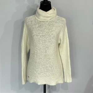 Lauren Ralph Lauren | Damen Rollkragenpullover Creme Wolle Strick Small Kaschmir - Bild 1 von 16
