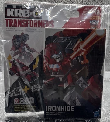 Transformers Kre-O Kreon Battle Changer Hasbro Ironhide Toy Figure NEW! - Image 1 of 4