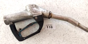 Vintage aluminium  lightweight  auto hold Diesel/ Oil /Petrol /Pump Fuel gun - Picture 1 of 9