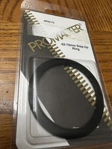 Bower 62mm-72mm Step up Metal Ring Adapter 62-72mm - Picture 1 of 1