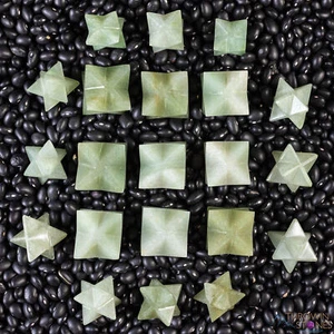 AVENTURINA Cristal Merkaba - Estrella, Geometría Sagrada, Metafísica, Piedras, E2149 - Imagen 1 de 10