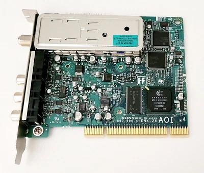 SONY PCI Internal TV Tuner BTF-PA402Z Conexant PC 1-860-696-41 ENX-26 AOI - Image 1 of 4