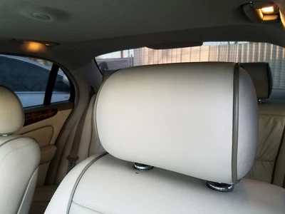 2004-2005-2006-2007-08-2009 JAGUAR VANDEN PLAS XJR XJ8 XJ8L ENCOSTO DE CABEÇA PARA BANCO DIANTEIRO - Imagem 1 de 2