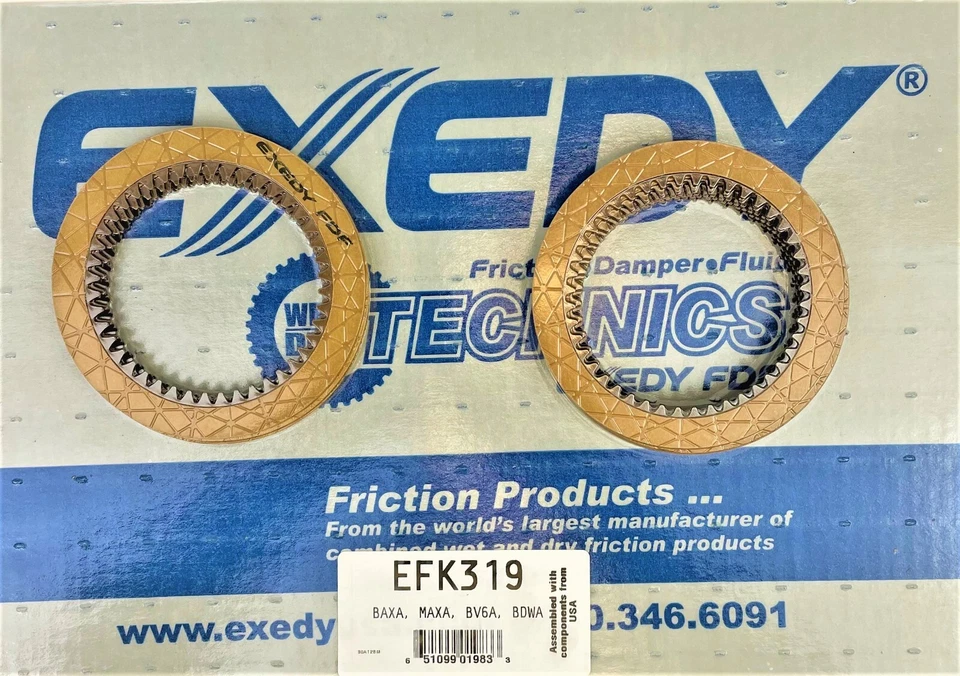 EFK319 Friction Module BAXA B6VA MAXA MDWA M6HA Exedy - Image 1 of 1