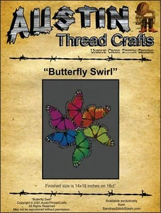 Butterfly Swirl by AustinThreadCrafts cross stitch pattern - Picture 1 of 2