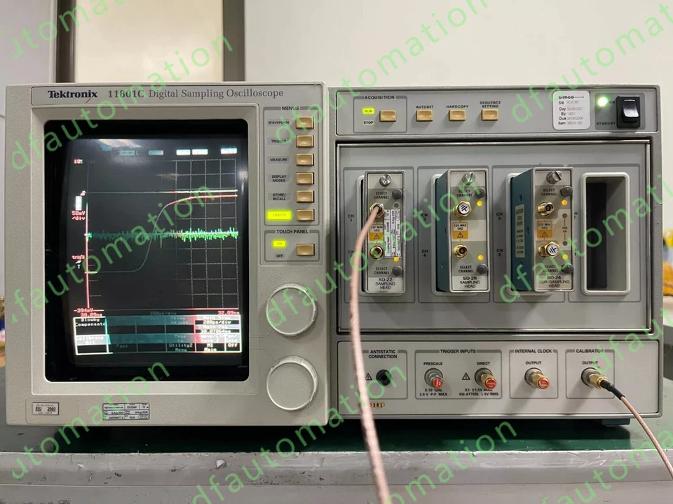 Tektronix 11801C Oscilloscop; Digital Storage, 50 GHz, 1 GS/s, 8 Chs PM - Image 1 of 4