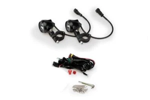 Puig Beam 2.0 Auxiliary Lights Lamps With Clamps To Fit 25mm Engine Bars - Picture 1 of 3