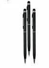 3 X Black Touch Screen Ball Point Stylus Pen For IPHONE IPAD And Android Phone