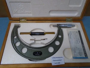 Mitutoyo 103-221a Outside Micrometer 6-7" .0001" Res Ratcheting NOS in Box J508 - Picture 1 of 8