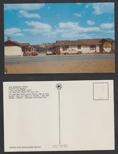 Virginia City Nevada Postcard Sun Mountain Motel Automobiles Unused Chrome - Imagen 1 de 3