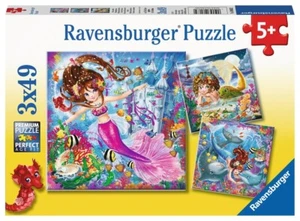 Rompecabezas Ravensburger 3x49 piezas sirenas encantadoras | Rompecabezas infantil a partir de 5 años - Imagen 1 de 4
