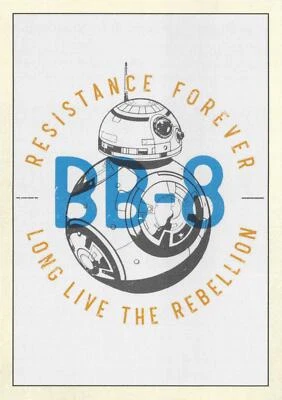 Star Wars Rise Skywalker Series 1 LONG LIVE THE RESISTANCE Insert RB-3 / BB-8 - Image 1 of 2