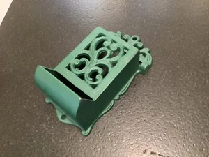 Vintage Wilton Cast Iron Wall Match Holder - Picture 1 of 3