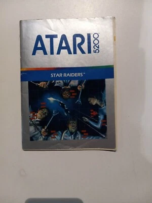 Star Raiders (Atari 5200, 1982) Manual Only - Image 1 of 3
