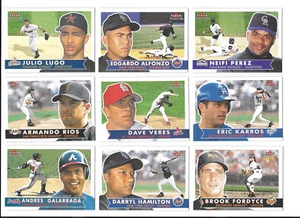 2001 Fleer Tradition Baseball Trading Cards / Choose #s 1-200 / mb33 - Picture 1 of 110