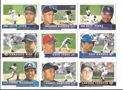 2001 Fleer Tradition Baseball Trading Cards / Choose #s 1-200 / mb33 - Image 1 of 4