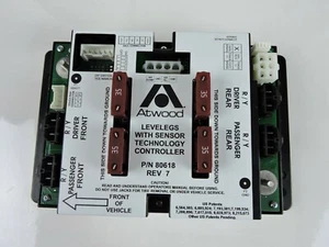 NEW ATWOOD LEVELEGS WITH SENSOR TECHNOLOGY CONTROLLER P/N 80618 REV 7 - Picture 1 of 3