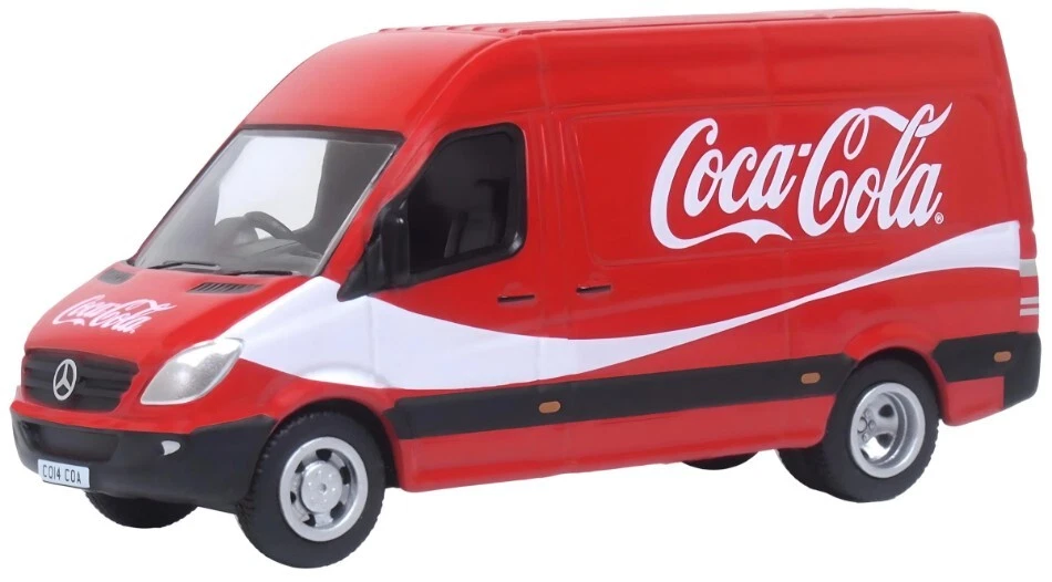 Miniature Voiture Auto 1:76 MERCEDES SPRINTER COCA COLA Diecast Modélisme - Photo 1/1
