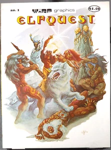 ELFQUEST #1 VF Rare 3rd Printing 1978 Warp Graphics Reprint 1st Appearance - Picture 1 of 3