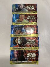 1999 Topps  -Star Wars - Episode 1 Widevision Series 5 Sealed Packs.