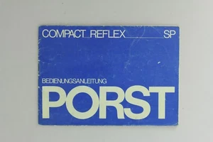 Bedienungsanleitung manual Porst Compact Reflex SP (12111473) - Bild 1 von 2