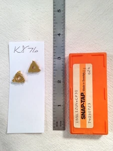 10 NEW SNAP-TAP 16 NL 12 UN THREADING CARBIDE INSERTS. GRADE: CP30 {K876} - Picture 1 of 2