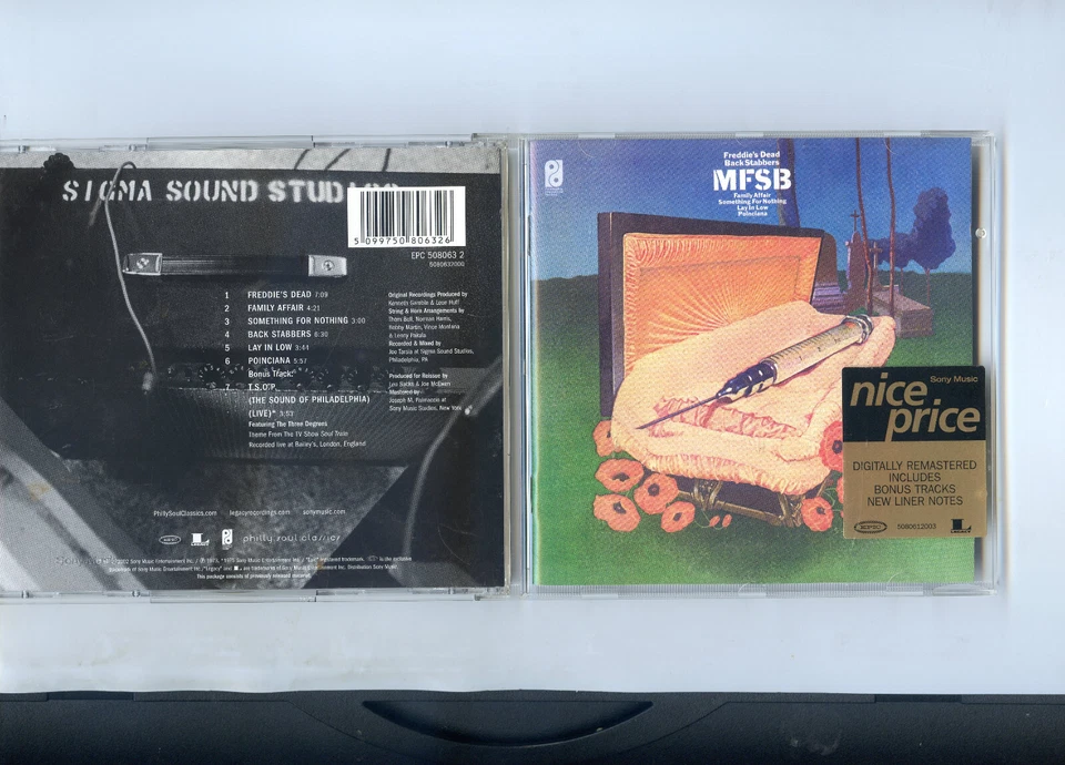 CD  MFSB  M.F.S.B.  Gamble & Huff Orchestra  Philly Sound Philadelphia Sound - Bild 1 von 1