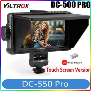 VILTROX DC-550 Pro 5.5" 1200Nits Touchscreen Camera Video Monitor 4K 10bit HDMI - Picture 1 of 12