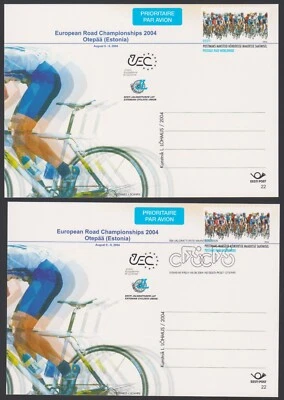Estonia Cover 2004 Pre-paid Stationary Card #22 Mint & CTO FDC XF Z4112 - Image 1 of 4