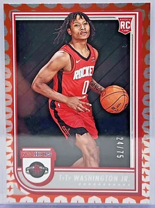 TyTy WASHINGTON Rookie 2022-23 Panini Hoops No. 258 Holo Gravity SP /75 RC - Picture 1 of 2
