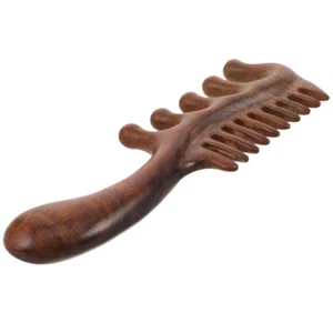 Sandelholz-Massage Kamm Massagekamm Aus Kopfhaut -Massagewerkzeug - Bild 1 von 12
