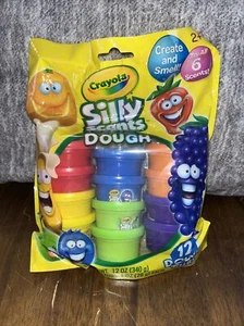 Crayola Silly Scents Dough 12 Tubs 6 Scents - Picture 1 of 1