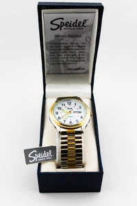VINTAGE SPEIDEL CLASSIC RAILROAD MENS WATCH W/BOX - Picture 1 of 3