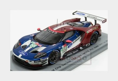 1:43 Spark Ford Gt 3.5L Turbo V6 #68 3Rd Lmgte Pro Class Le Mans 2018 Hand S7052 - Immagine 1 di 2